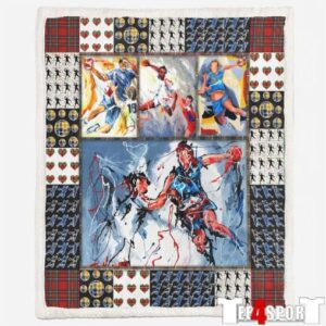 Handball Sports 3D Quilt Blanket  Quilt